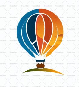 Reisender Heißluftballon